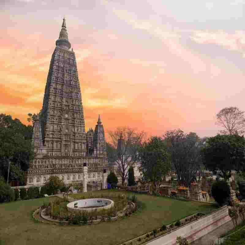 An architectural landmark shown on CWS's published Bihar reach page